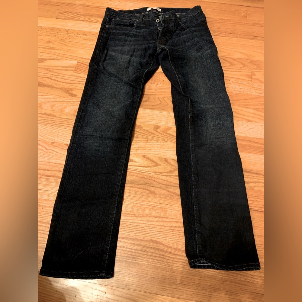 Banana Republic Heritage Collection men’s jeans dark wash 31x31 Skinny Slim Fit